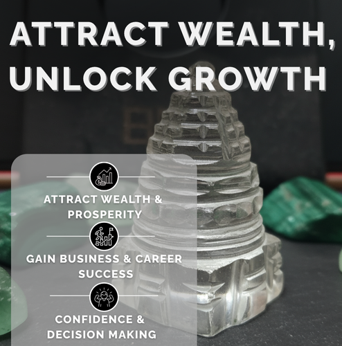 Clear Quartz  Sri Yantra