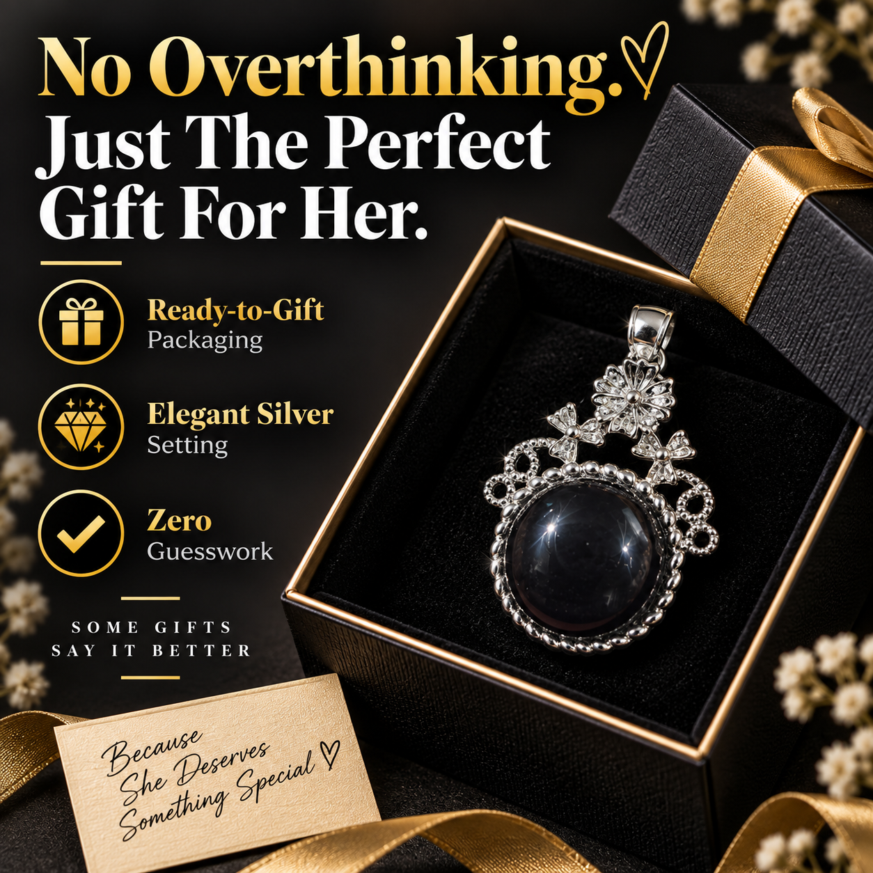 Black Onyx Pendant