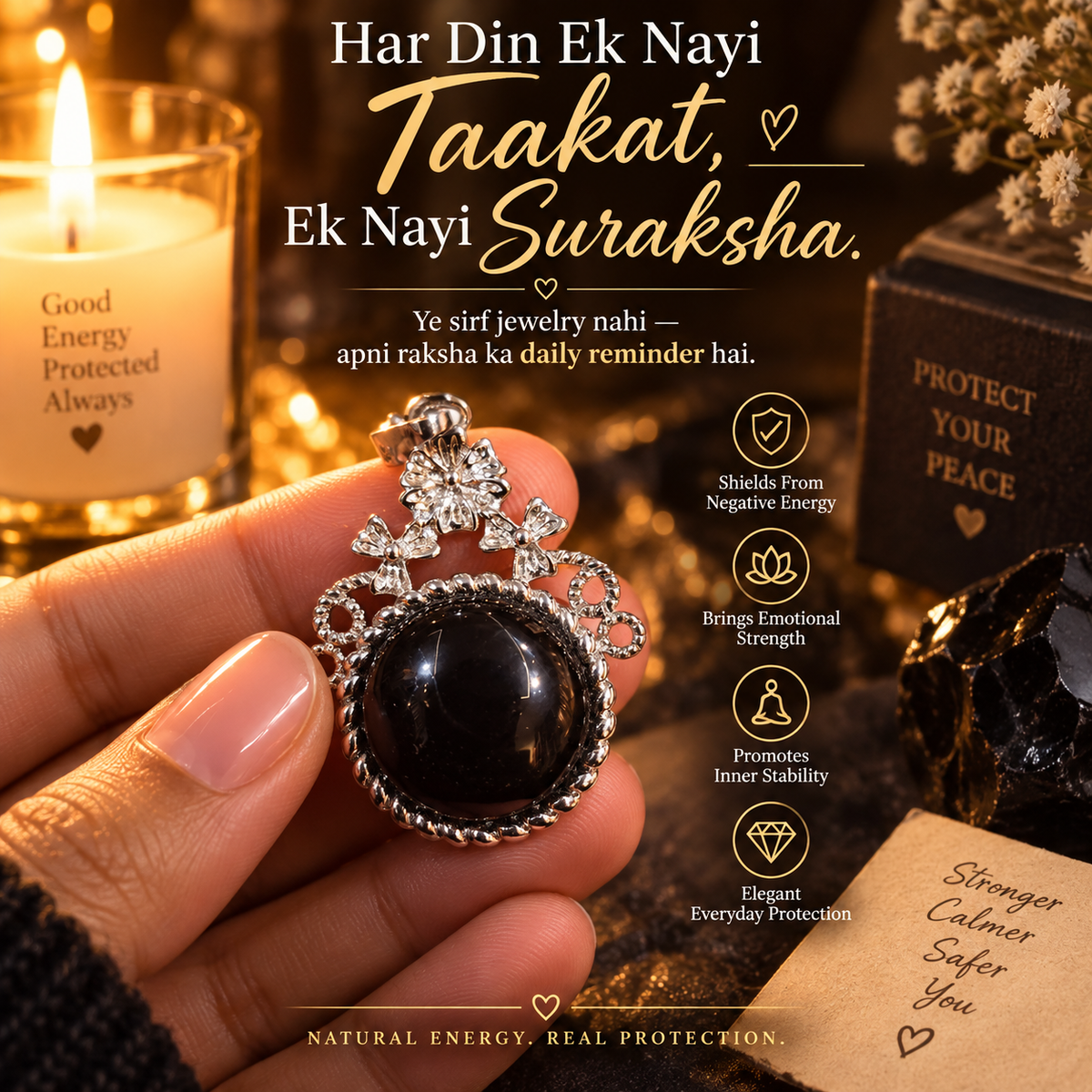 Black Onyx Pendant