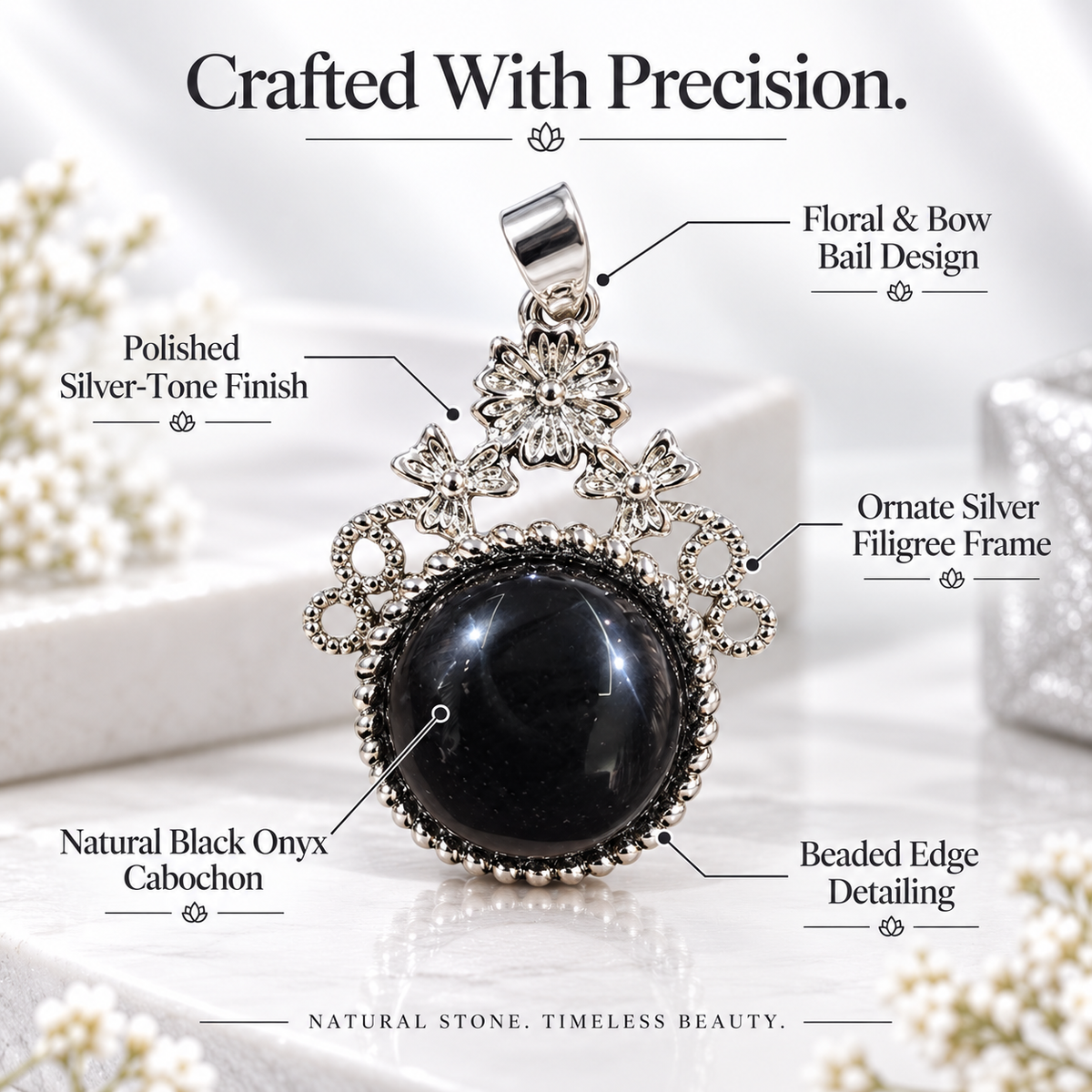 Black Onyx Pendant