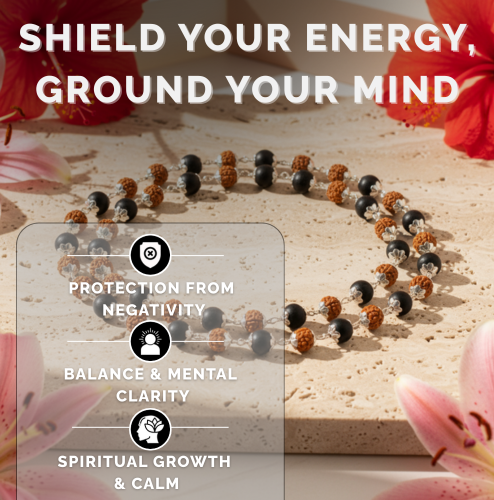 Divya Raksha Rudraksha & Karungali Mala