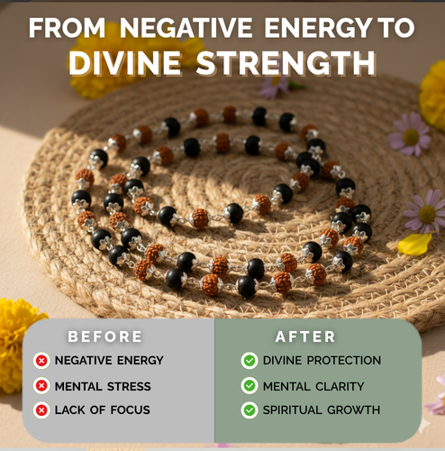 Divya Raksha Rudraksha & Karungali Mala