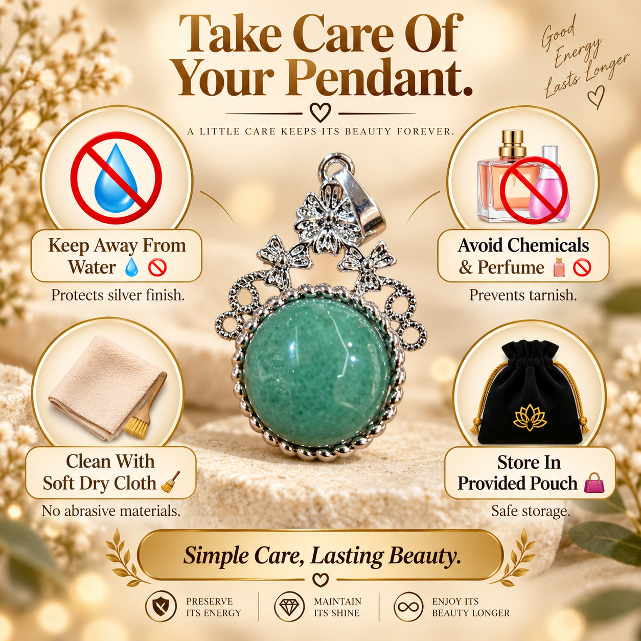 Green Aventurine Pendant