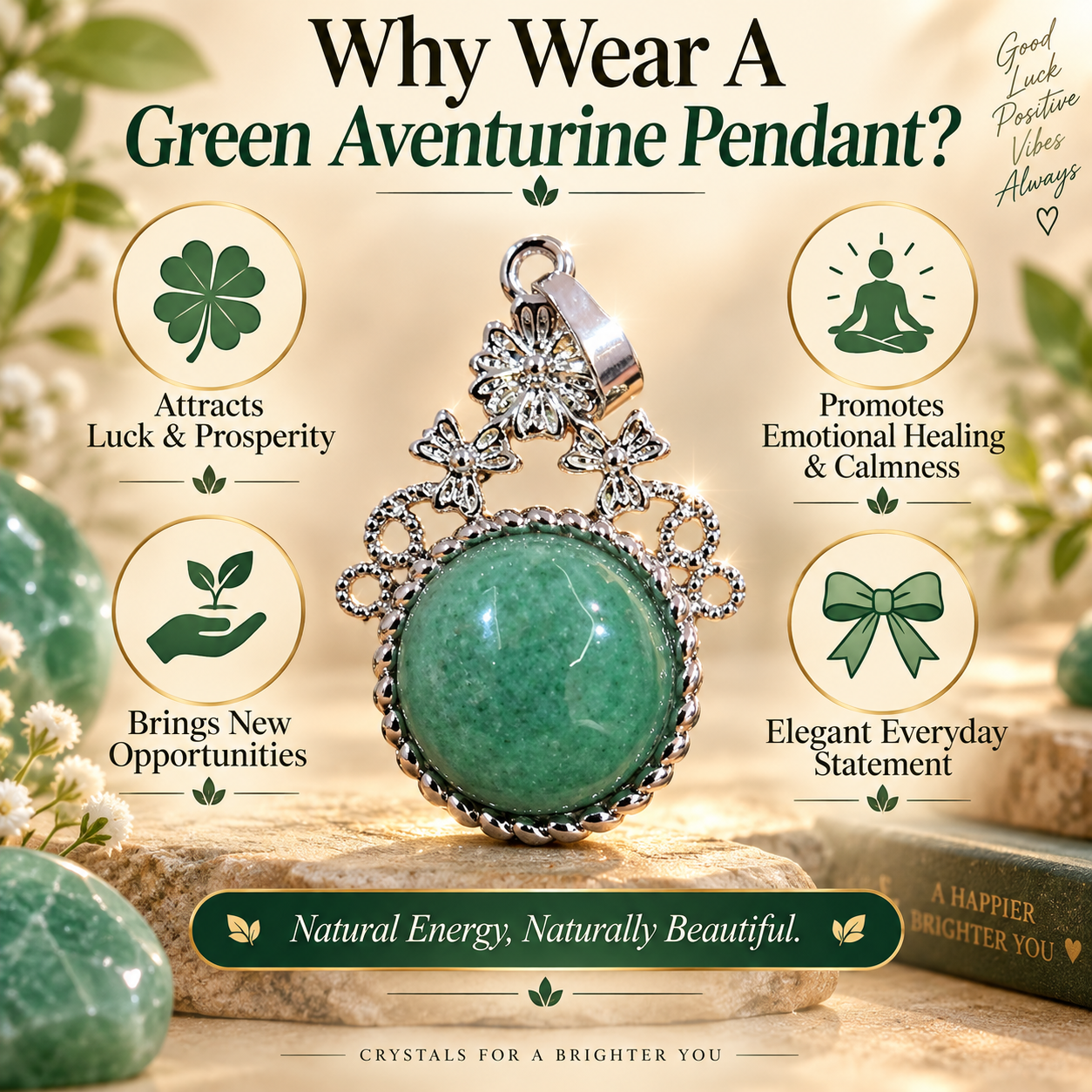 Green Aventurine Pendant