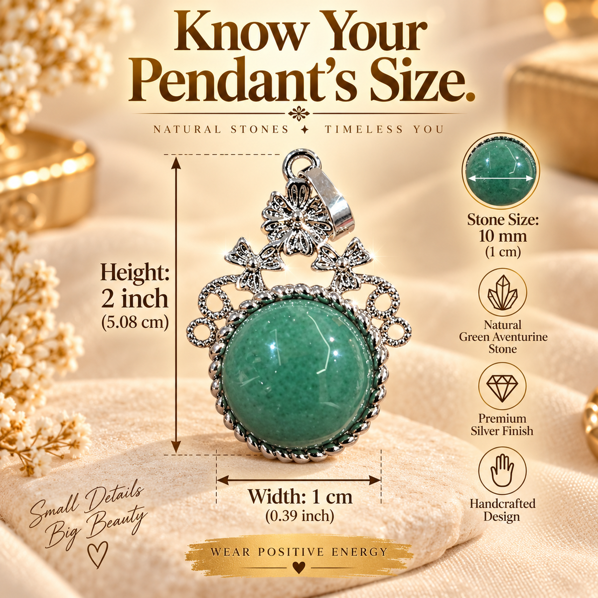 Green Aventurine Pendant