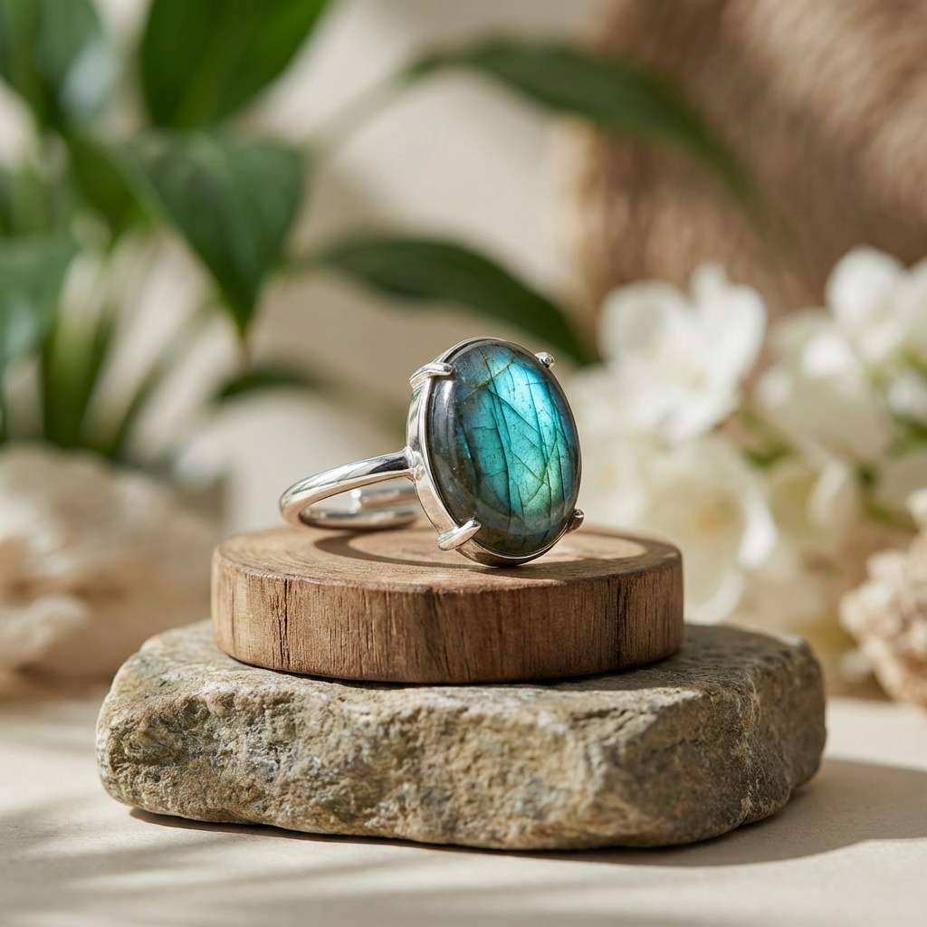 Labradorite Ring