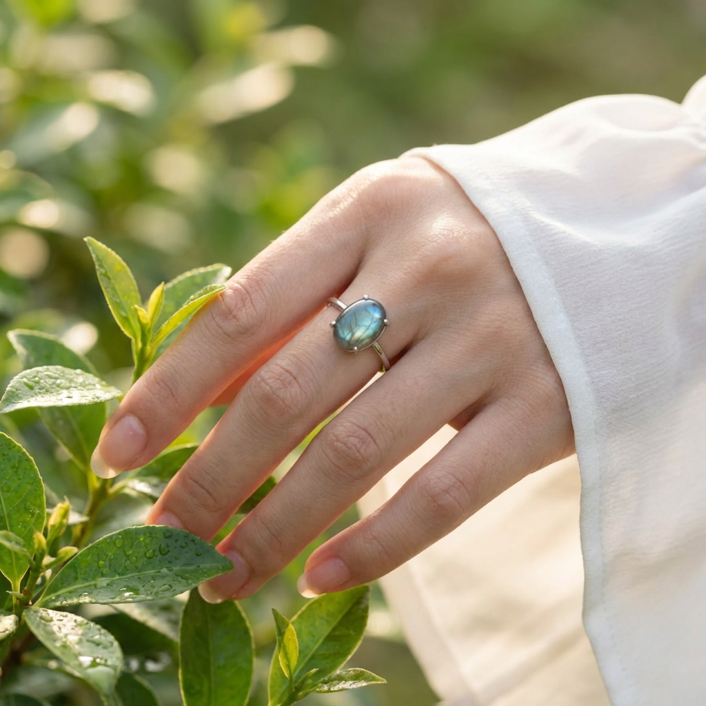 Labradorite Ring