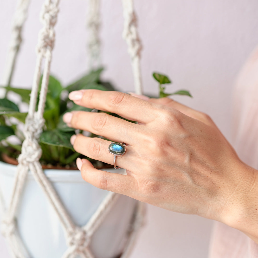 Labradorite Ring