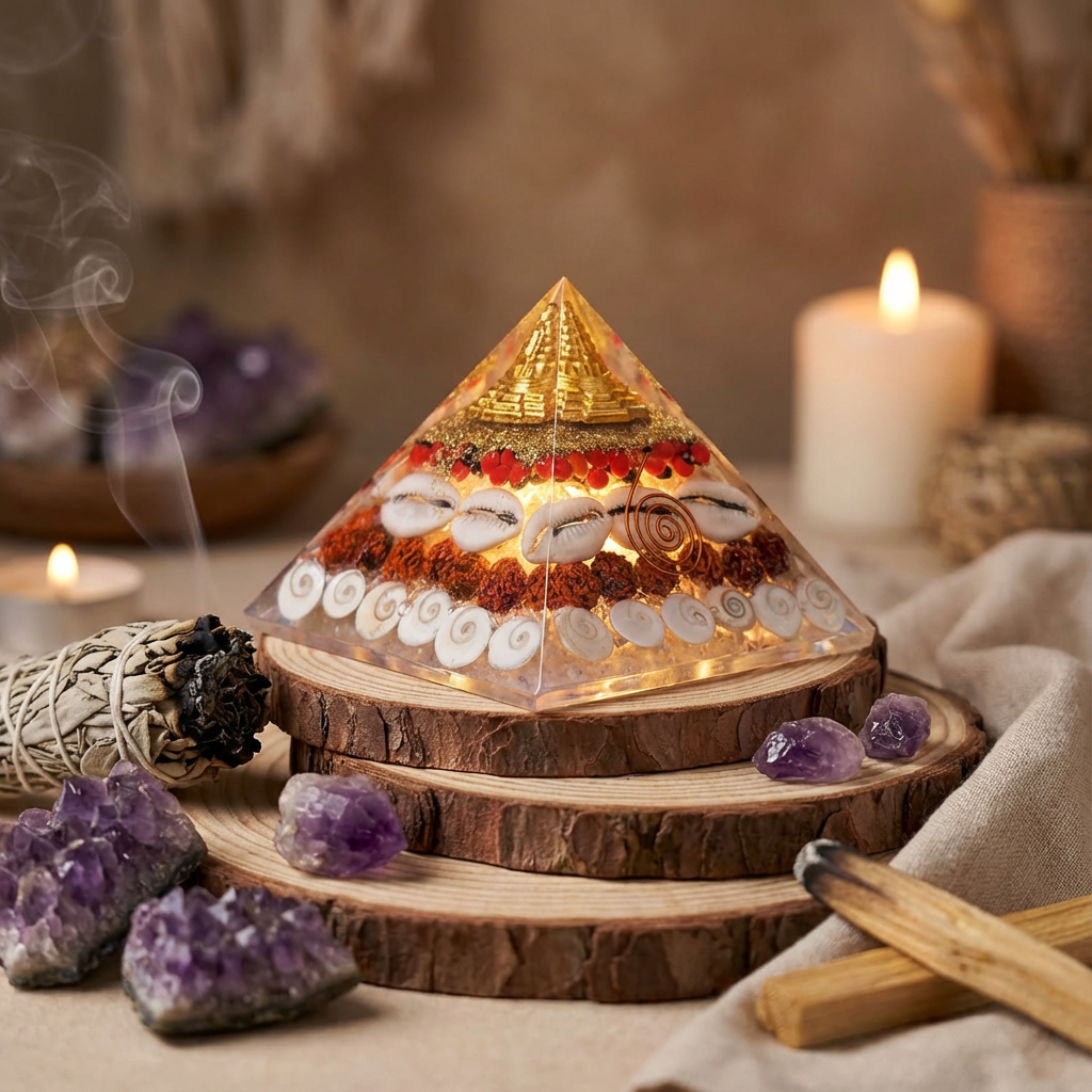 Pre - Charged Shri Laxmi Pyramid