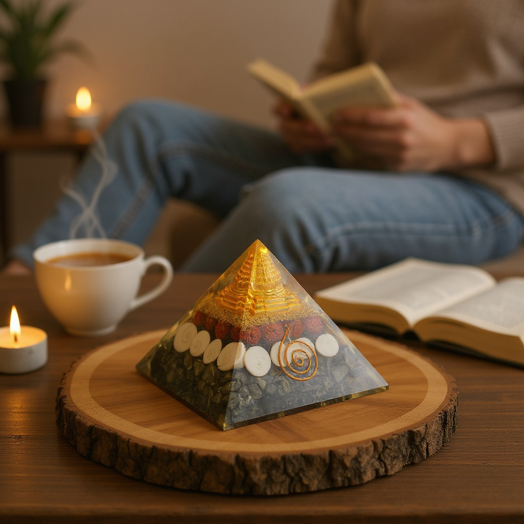 Pyrite Money Magnet Pyramid