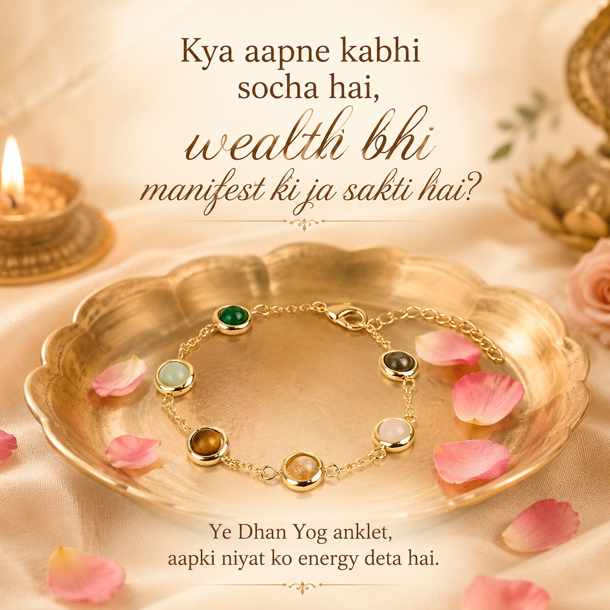 Metal Dhan Yog Women Bracelet