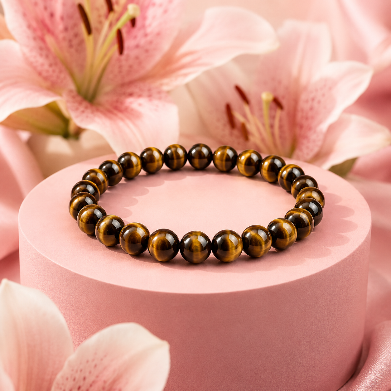 Tiger Eye Bracelet – AAA Quality Natural Crystal for Confidence & Protection